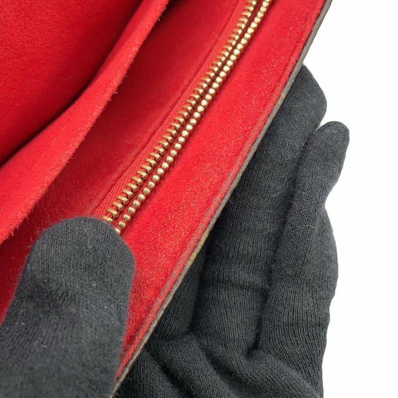 ルイヴィトン ショルダーバッグ モノグラム サン・プラシード M43713 LOUIS VUITTON レッド