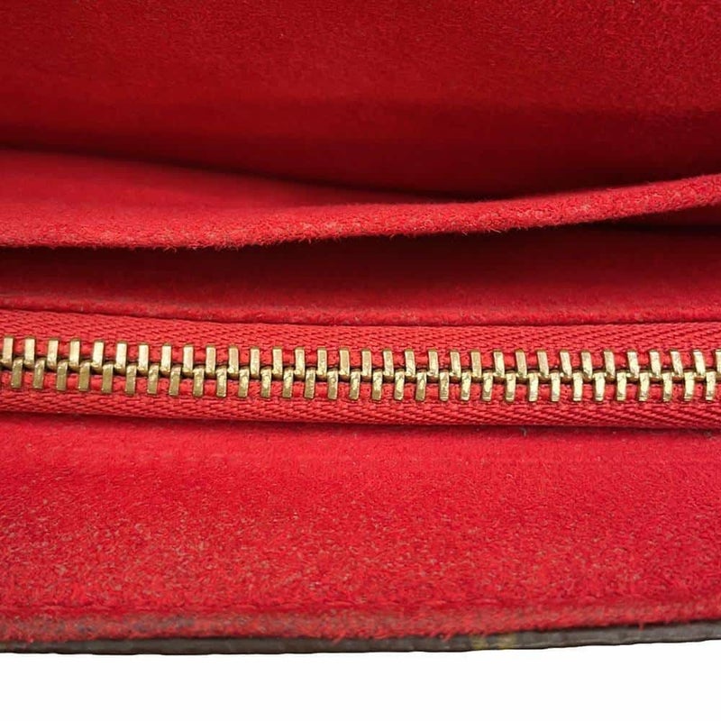 ルイヴィトン ショルダーバッグ モノグラム サン・プラシード M43713 LOUIS VUITTON レッド