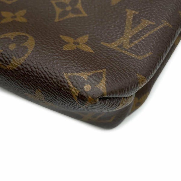 ルイヴィトン ショルダーバッグ モノグラム サン・プラシード M43713 LOUIS VUITTON レッド