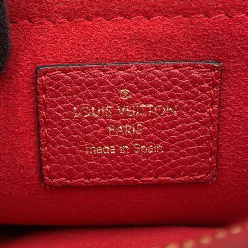 ルイヴィトン ショルダーバッグ モノグラム サン・プラシード M43713 LOUIS VUITTON レッド