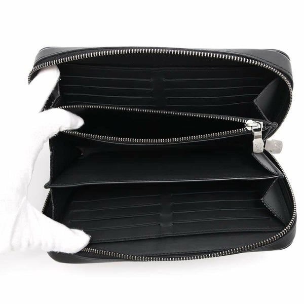 ルイヴィトン 長財布 ダミエ・アンフィニ ジッピー XL N61254 オニキス LOUIS VUITTON ハンドル付き ヴィトン 財布 メンズ