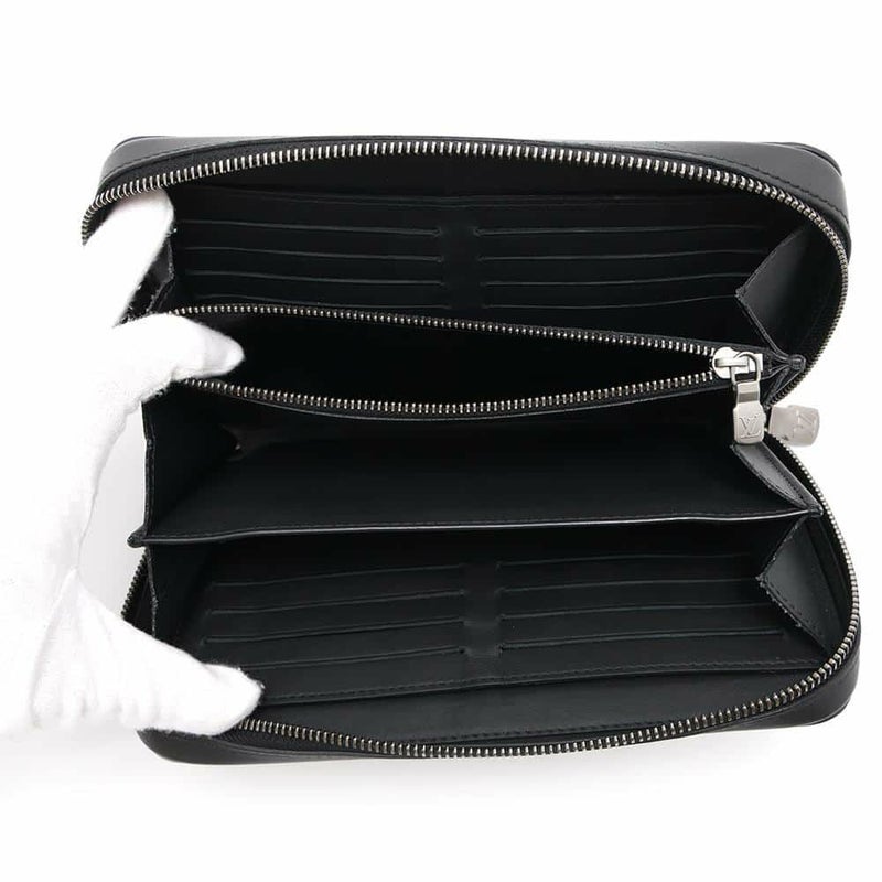 ルイヴィトン 長財布 ダミエ・アンフィニ ジッピー XL N61254 オニキス LOUIS VUITTON ハンドル付き ヴィトン 財布 メンズ