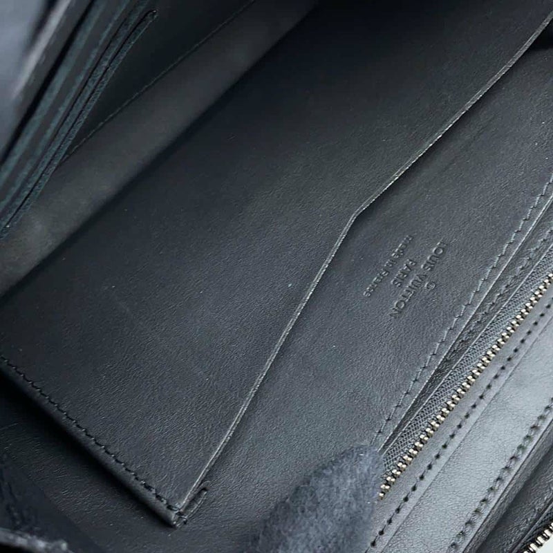 ルイヴィトン 長財布 ダミエ・アンフィニ ジッピー XL N61254 オニキス LOUIS VUITTON ハンドル付き ヴィトン 財布 メンズ