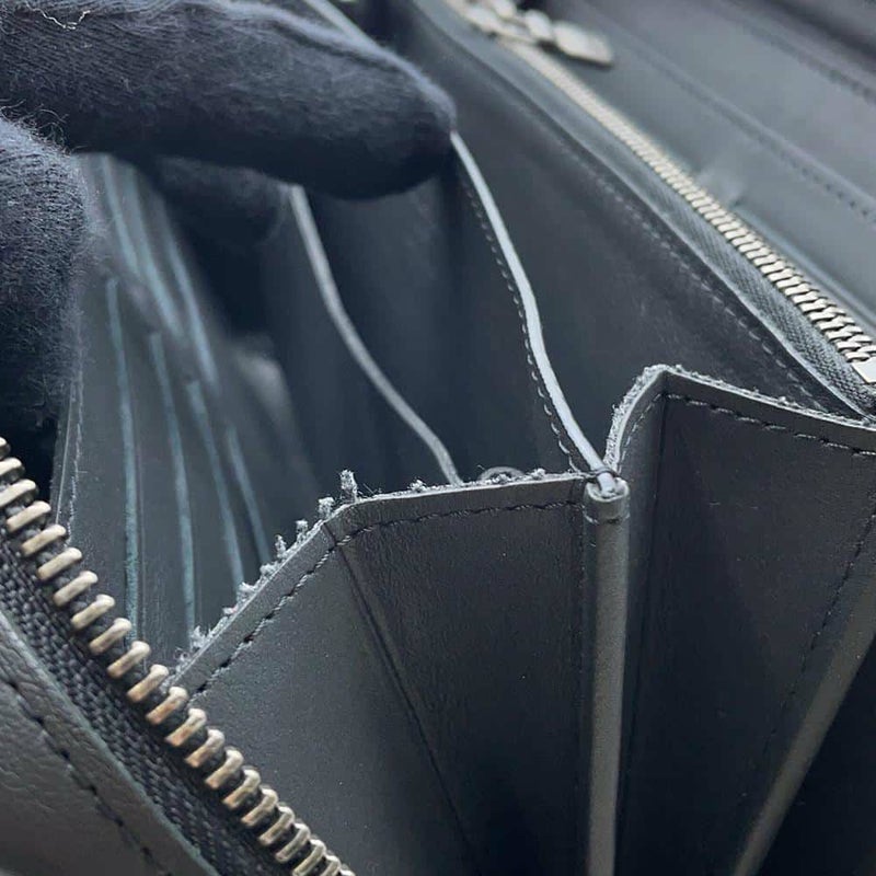 ルイヴィトン 長財布 ダミエ・アンフィニ ジッピー XL N61254 オニキス LOUIS VUITTON ハンドル付き ヴィトン 財布 メンズ