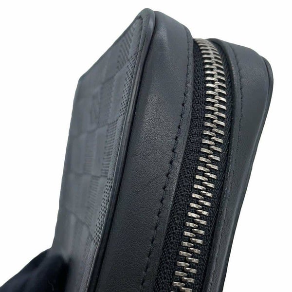 ルイヴィトン 長財布 ダミエ・アンフィニ ジッピー XL N61254 オニキス LOUIS VUITTON ハンドル付き ヴィトン 財布 メンズ