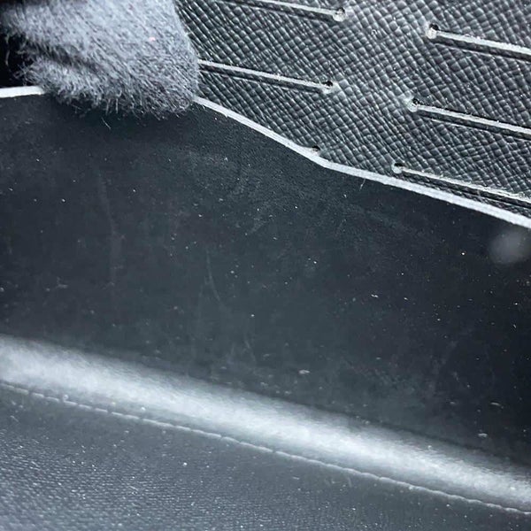 ルイヴィトン 長財布 ダミエ・グラフィット ジッピーXL ハンドル付き N41503 LOUIS VUITTON 財布 ブラック 黒