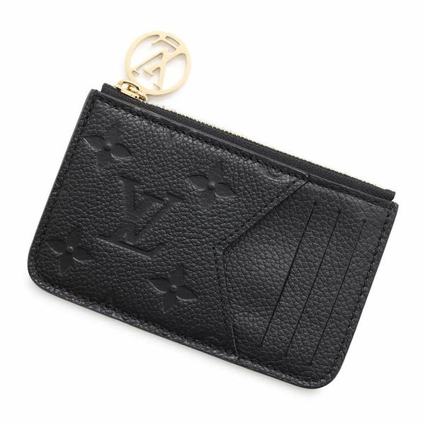 ルイヴィトン カードケース モノグラム・アンプラント ポルト カルト・ロミー M81883 LOUIS VUITTON ブラック 黒 小銭入れ