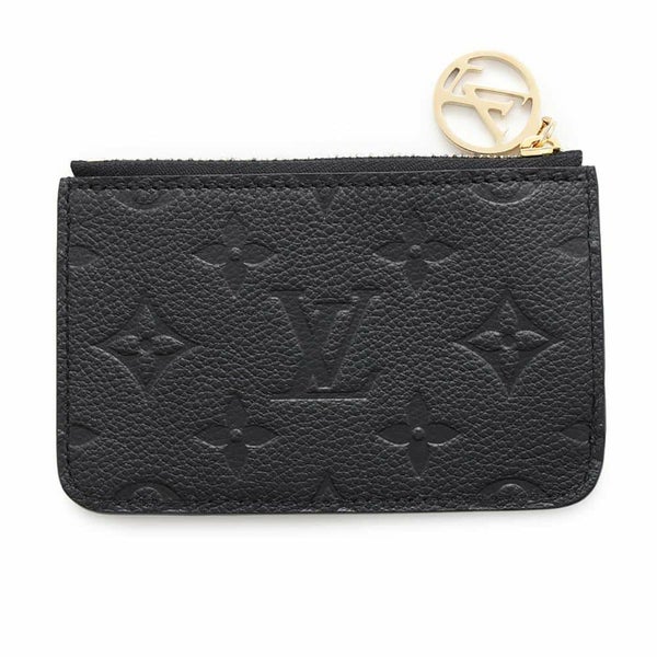 ルイヴィトン カードケース モノグラム・アンプラント ポルト カルト・ロミー M81883 LOUIS VUITTON ブラック 黒 小銭入れ