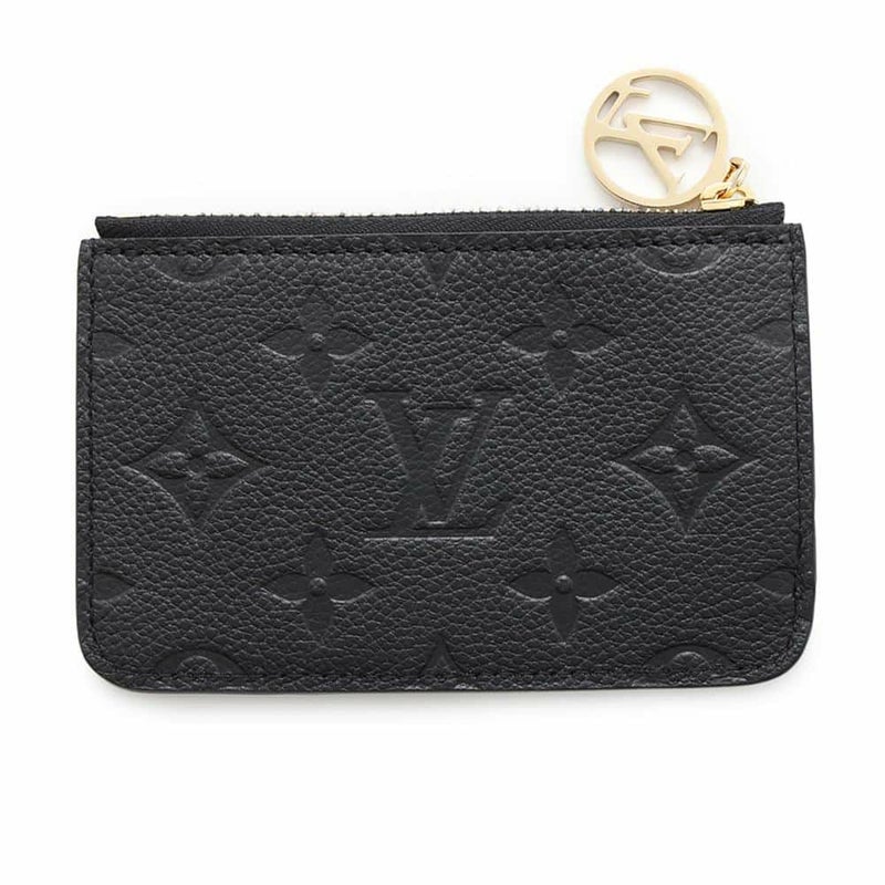 ルイヴィトン カードケース モノグラム・アンプラント ポルト カルト・ロミー M81883 LOUIS VUITTON ブラック 黒 小銭入れ