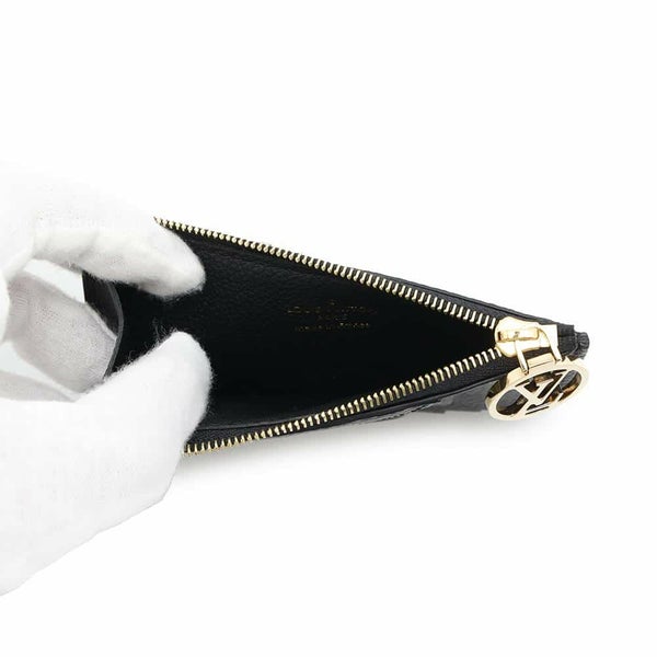 ルイヴィトン カードケース モノグラム・アンプラント ポルト カルト・ロミー M81883 LOUIS VUITTON ブラック 黒 小銭入れ
