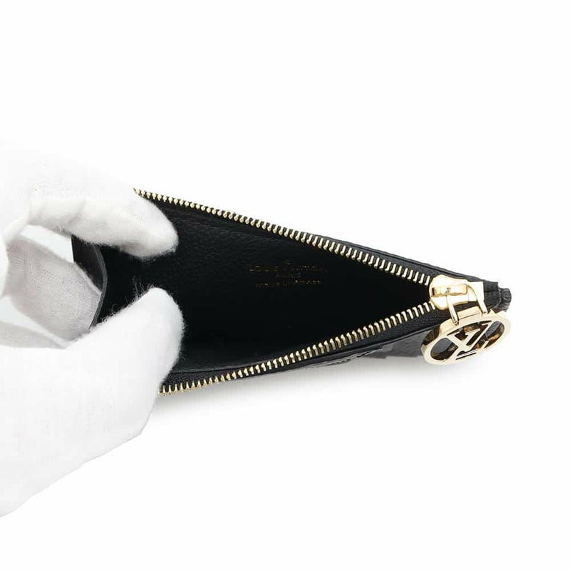 ルイヴィトン カードケース モノグラム・アンプラント ポルト カルト・ロミー M81883 LOUIS VUITTON ブラック 黒 小銭入れ