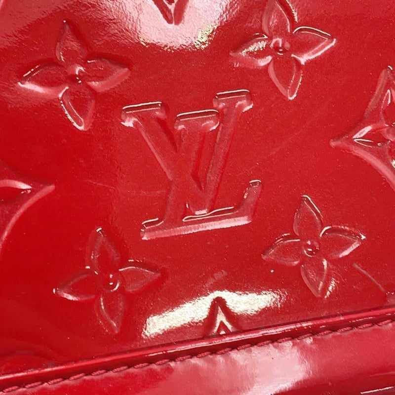 ルイヴィトン ハンドバッグ モノグラム・ヴェルニ アルマBB M90174 LOUIS VUITTON 2way レッド