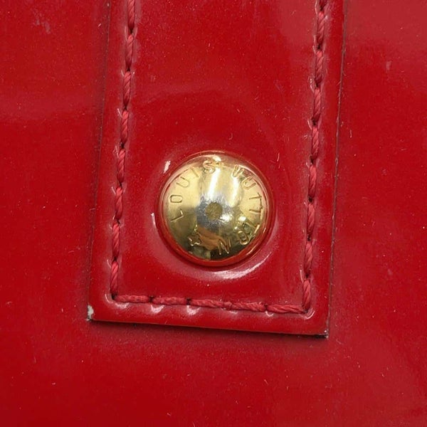 ルイヴィトン ハンドバッグ モノグラム・ヴェルニ アルマBB M90174 LOUIS VUITTON 2way レッド