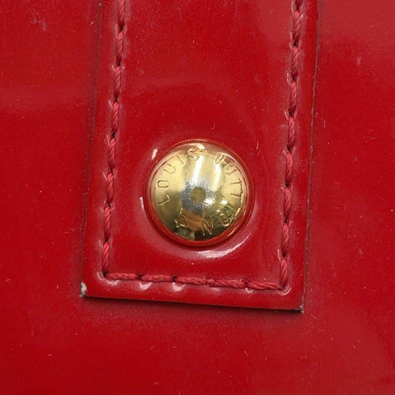 ルイヴィトン ハンドバッグ モノグラム・ヴェルニ アルマBB M90174 LOUIS VUITTON 2way レッド