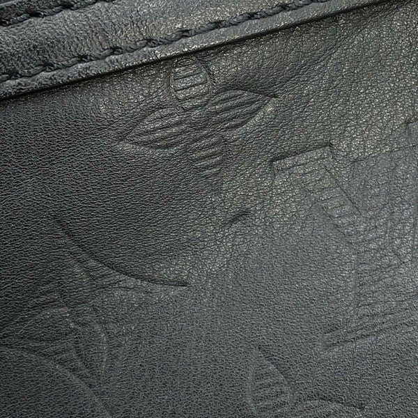 ルイヴィトン ショルダーバッグ モノグラム・シャドウ フラット・メッセンジャー M44635 LOUIS VUITTON ポーチ ブラック 黒