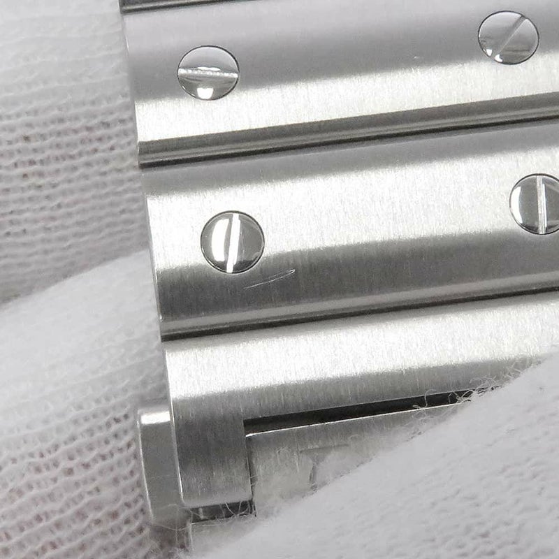 カルティエ サントス ドゥ カルティエ LM WSSA0018 Cartier 腕時計 シルバー文字盤