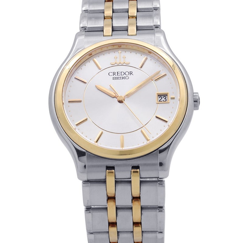 セイコー クレドール シグノ 8J86-7A00 SEIKO 腕時計 シルバー文字盤