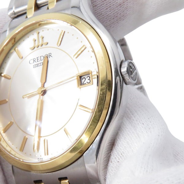 セイコー クレドール シグノ 8J86-7A00 SEIKO 腕時計 シルバー文字盤