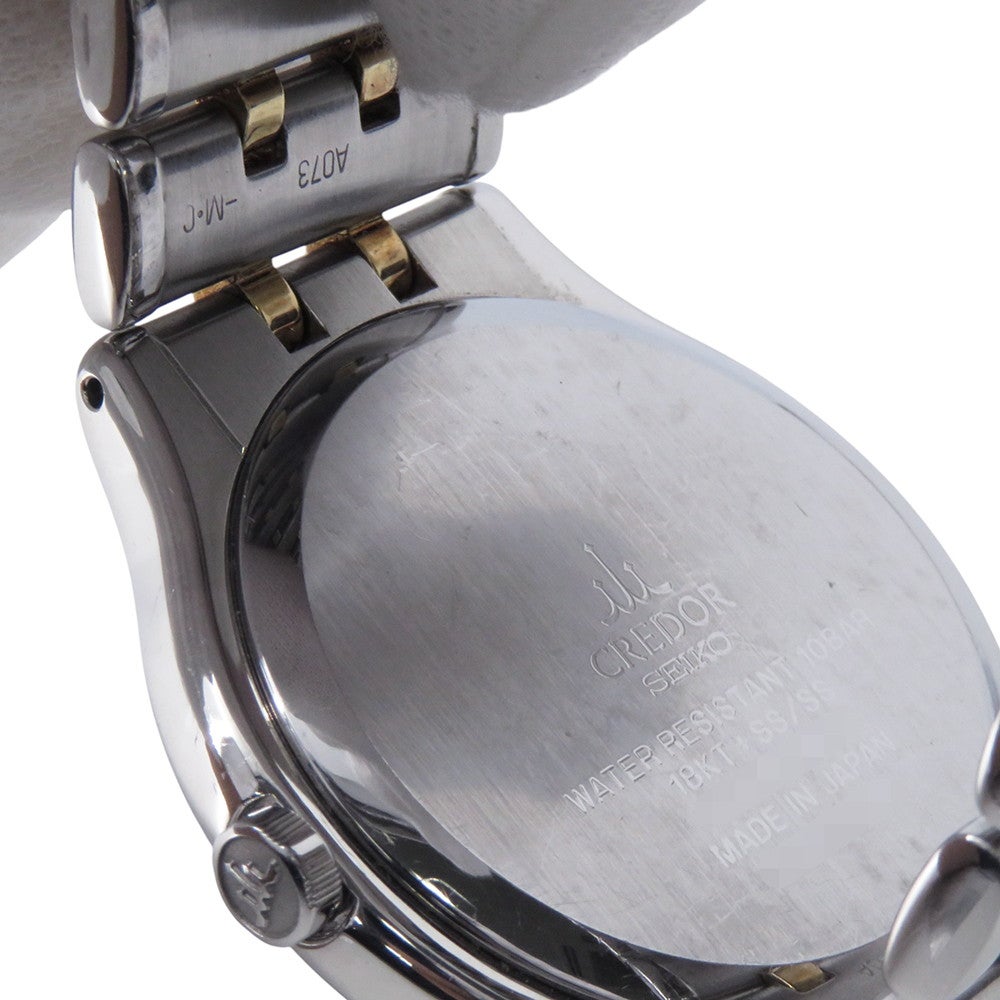 セイコー クレドール シグノ 8J86-7A00 SEIKO 腕時計 シルバー文字盤