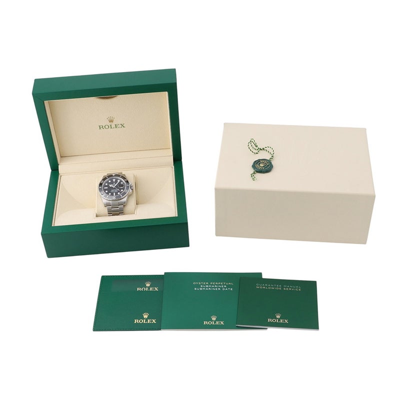 ロレックス サブマリーナ デイト ランダムシリアル ルーレット 126610LN  ROLEX 腕時計 黒文字盤