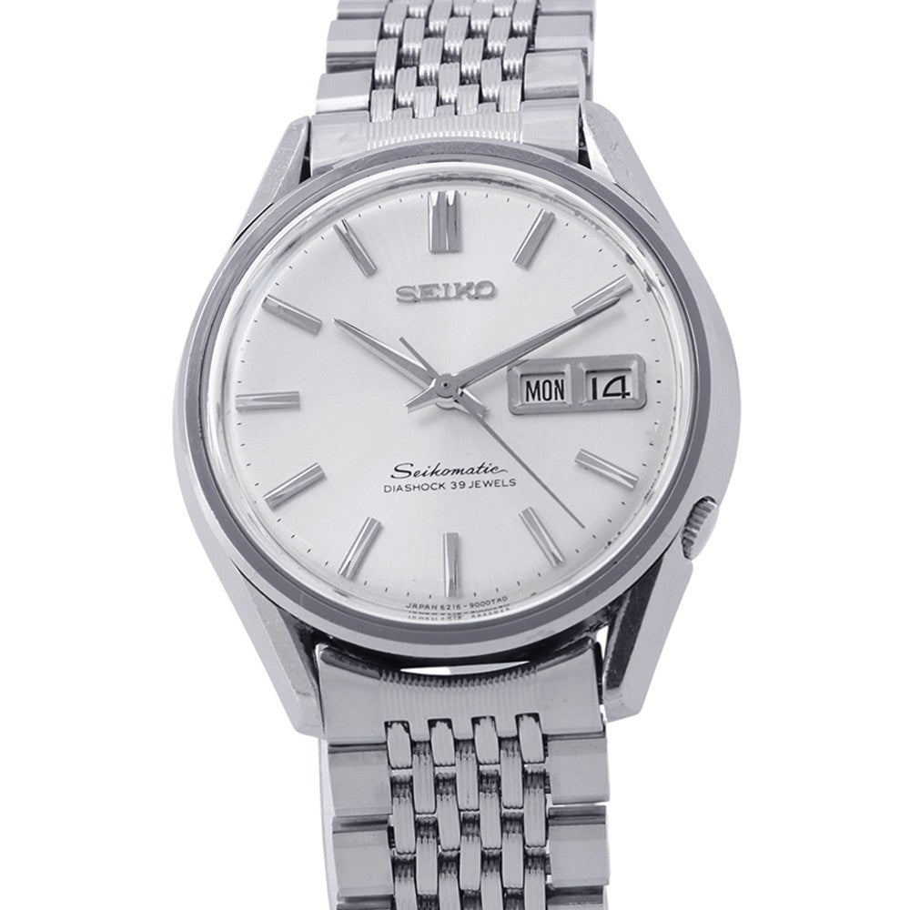 セイコー セイコーマチック 6216-9000 SEIKO 腕時計 シルバー文字盤