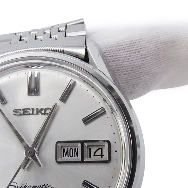 セイコー セイコーマチック 6216-9000 SEIKO 腕時計 シルバー文字盤 ヴィンテージ