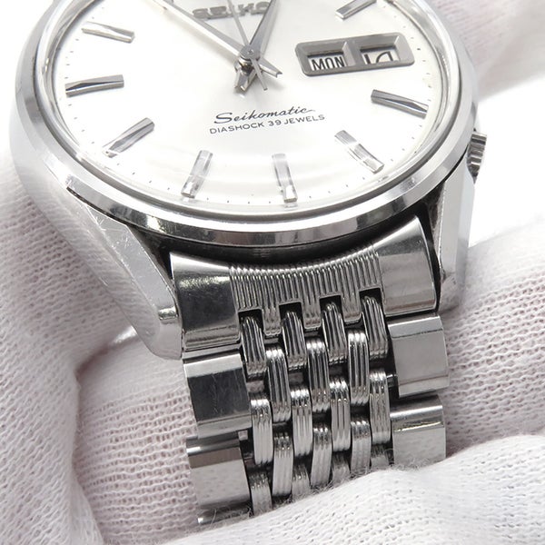 セイコー セイコーマチック 6216-9000 SEIKO 腕時計 シルバー文字盤 ヴィンテージ