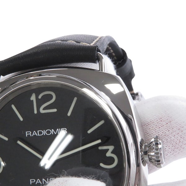 パネライ ラジオミール ベース ロゴ PAM00753 PANERAI 腕時計 黒文字盤