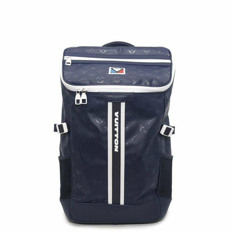 ルイヴィトン リュックサック モノグラム・ストーム マウンテン・バックパック M11682 LOUIS VUITTON ブルー