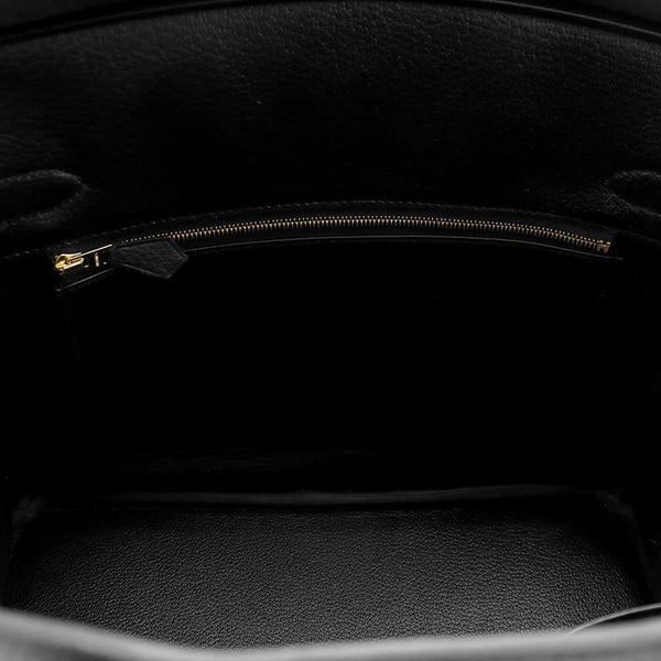 エルメス バーキン30 ブラック/ゴールド金具 トゴ W刻印 HERMES Birkin ハンドバッグ 黒