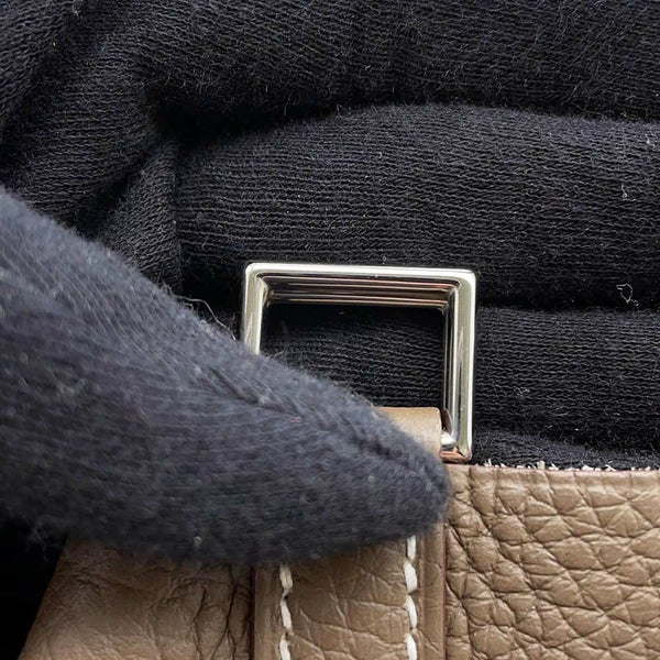 エルメス ピコタンロックPM タッチ エトゥープ/シルバー金具 トリヨンクレマンス/アリゲーターマット Z刻印