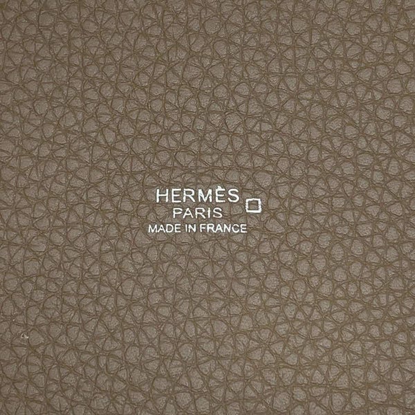 エルメス ピコタンロックPM タッチ エトゥープ/シルバー金具 トリヨンクレマンス/アリゲーターマット Z刻印