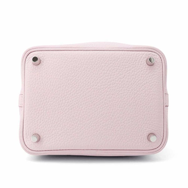 エルメス ハンドバッグ ピコタンロックPM モーヴペール/シルバー金具 トリヨンクレマンス W刻印