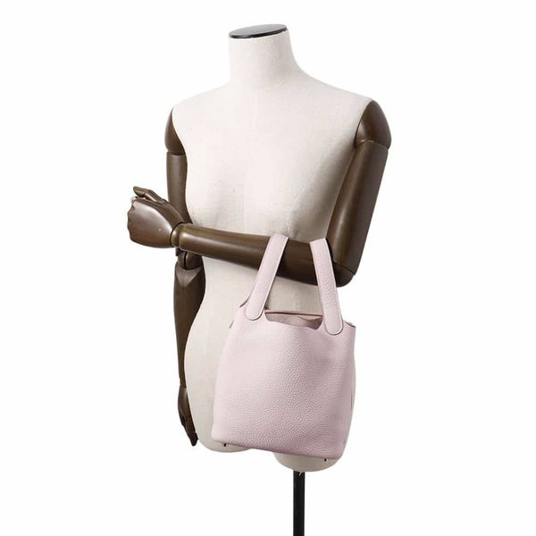 エルメス ハンドバッグ ピコタンロックPM モーヴペール/シルバー金具 トリヨンクレマンス W刻印