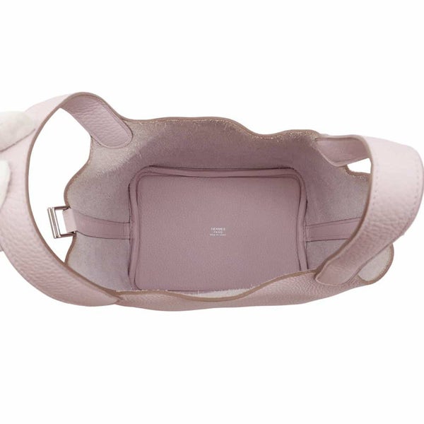 エルメス ハンドバッグ ピコタンロックPM モーヴペール/シルバー金具 トリヨンクレマンス W刻印