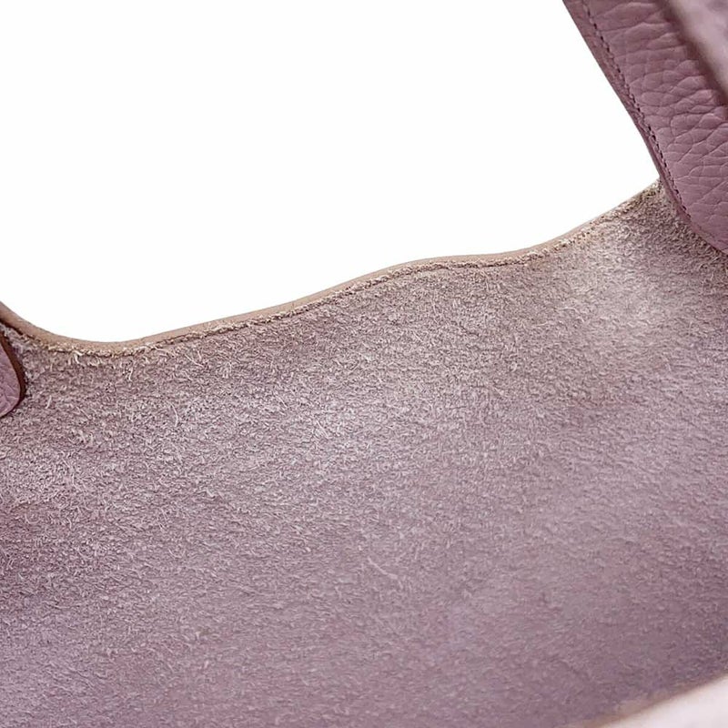 エルメス ハンドバッグ ピコタンロックPM モーヴペール/シルバー金具 トリヨンクレマンス W刻印