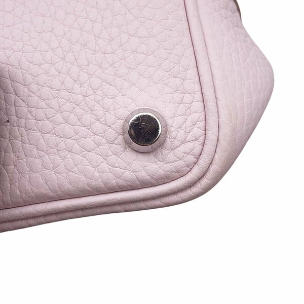エルメス ハンドバッグ ピコタンロックPM モーヴペール/シルバー金具 トリヨンクレマンス W刻印