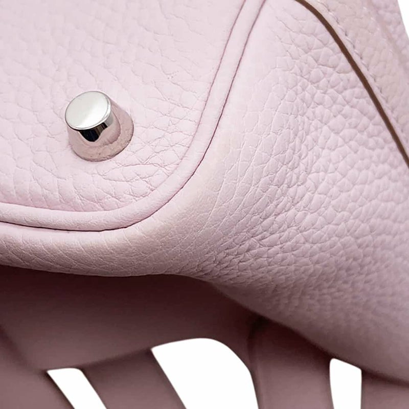 エルメス ハンドバッグ ピコタンロックPM モーヴペール/シルバー金具 トリヨンクレマンス W刻印