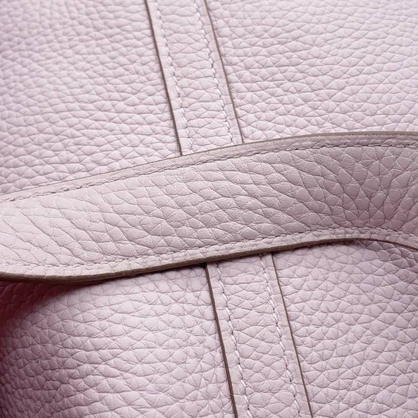 エルメス ハンドバッグ ピコタンロックPM モーヴペール/シルバー金具 トリヨンクレマンス W刻印