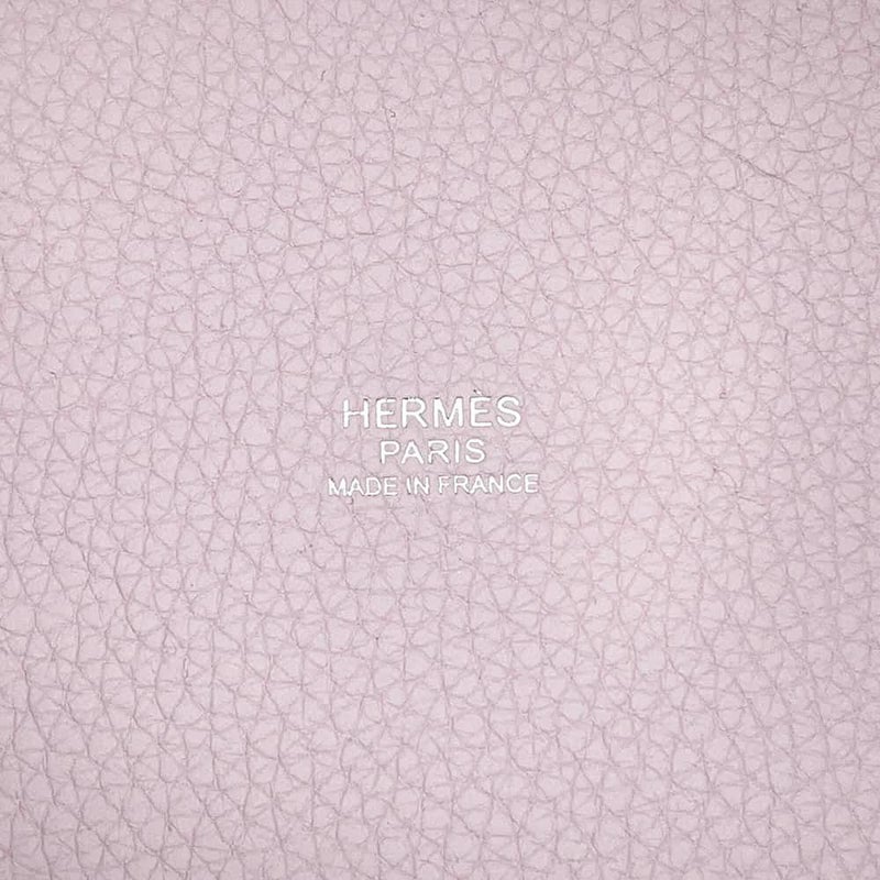 エルメス ハンドバッグ ピコタンロックPM モーヴペール/シルバー金具 トリヨンクレマンス W刻印