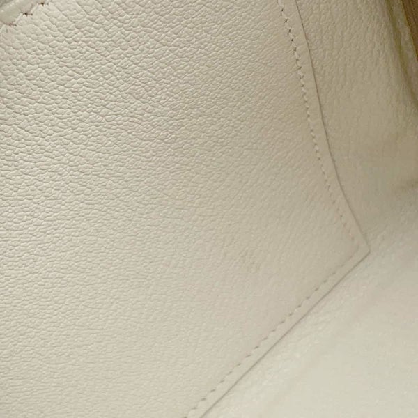 エルメス ハンドバッグ ケリー25 内縫い クレ/ゴールド金具 トゴ Z刻印 HERMES 2wayショルダー