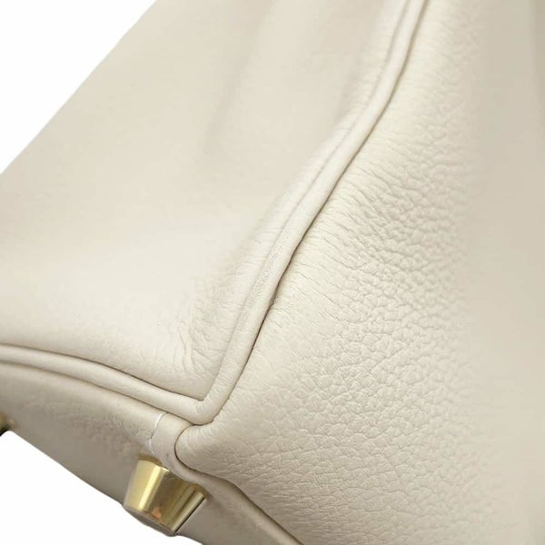 エルメス ハンドバッグ ケリー25 内縫い クレ/ゴールド金具 トゴ Z刻印 HERMES 2wayショルダー