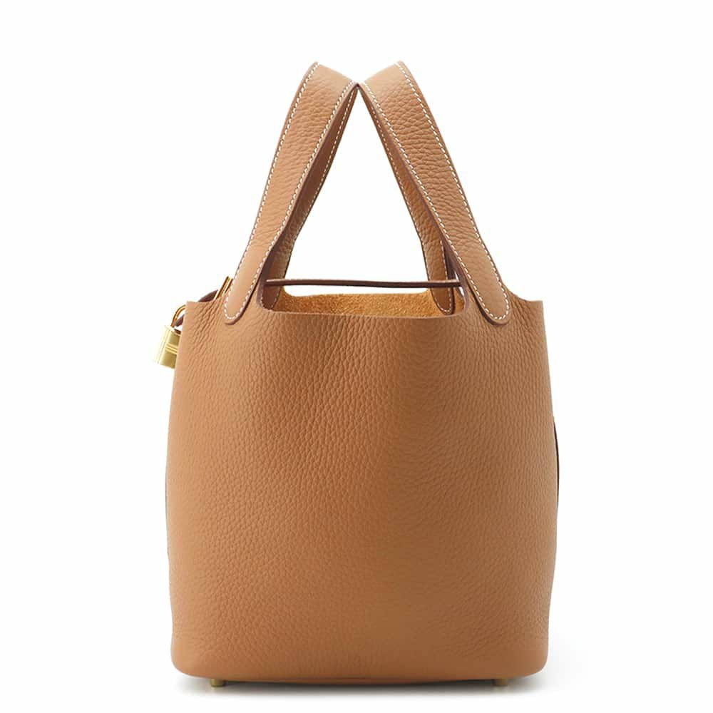 エルメス ハンドバッグ ピコタンロックPM ゴールド/ゴールド金具