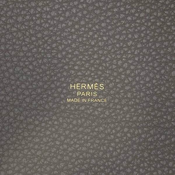 エルメス ハンドバッグ ピコタンロックPM グリメイヤー/ゴールド金具 トリヨンクレマンス U刻印