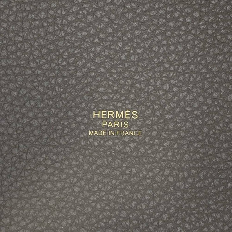 エルメス ハンドバッグ ピコタンロックPM グリメイヤー/ゴールド金具 トリヨンクレマンス U刻印