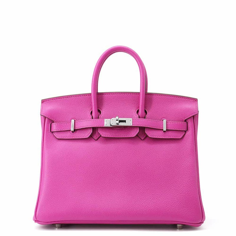 エルメス バーキン25 ヴェルソ マグノリア/シエンヌ/シルバー金具 トリヨンノビーヨ Z刻印 HERMES Birkin ハンドバッグ