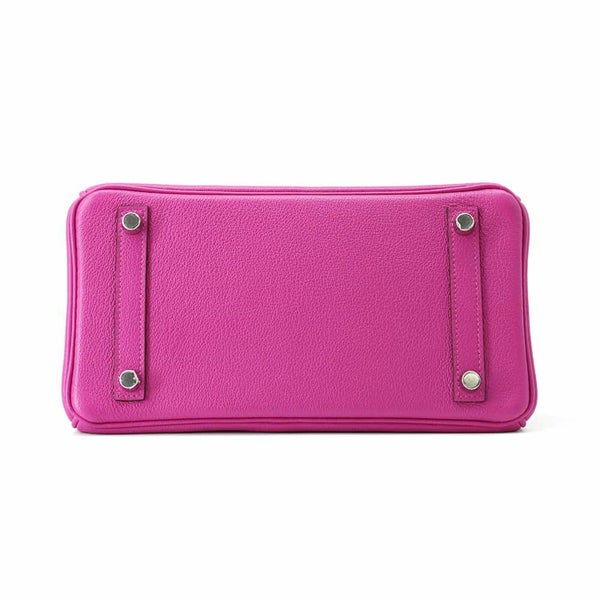 エルメス バーキン25 ヴェルソ マグノリア/シエンヌ/シルバー金具 トリヨンノビーヨ Z刻印 HERMES Birkin ハンドバッグ