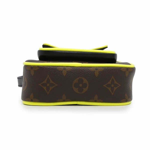 ルイヴィトン ショルダーバッグ モノグラム・マカサー クリストファー・ウエアラブルウォレット M80793 バッグ ブラック 黒