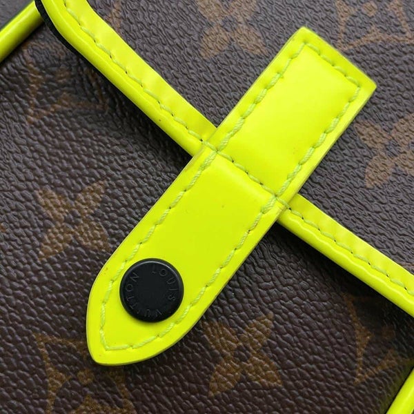 ルイヴィトン ショルダーバッグ モノグラム・マカサー クリストファー・ウエアラブルウォレット M80793 バッグ ブラック 黒