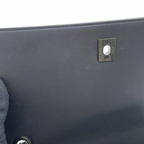 シャネル チェーンショルダーバッグ ココマーク フルフラップ レザー CHANEL バッグ 黒